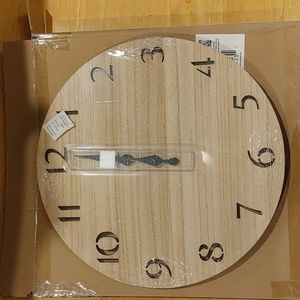 Stonebridge 14" Cutout Wooden Wall Clock